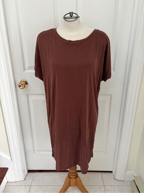Joe Fresh Brown Midi Dress ladies large